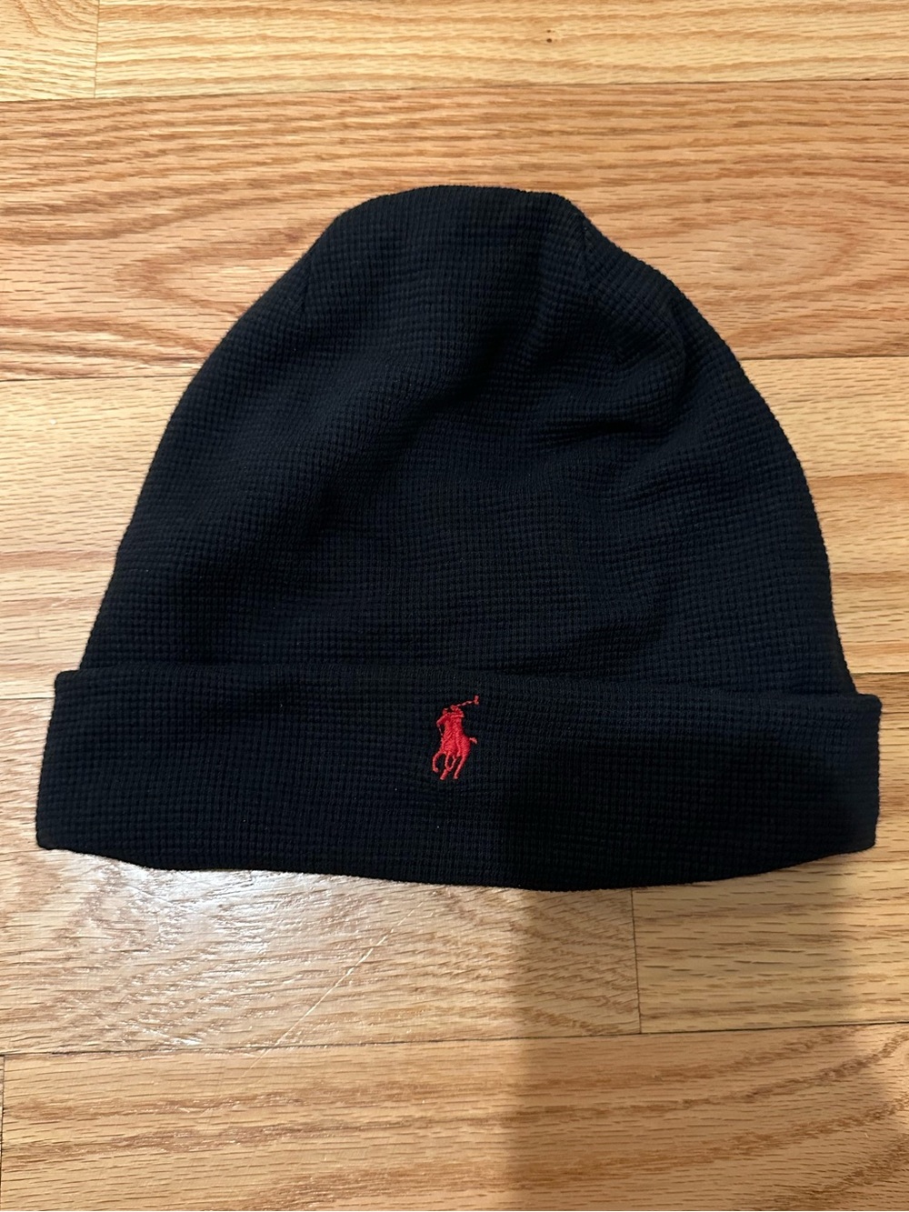 Polo Ralph Lauren waffle thermal beanie